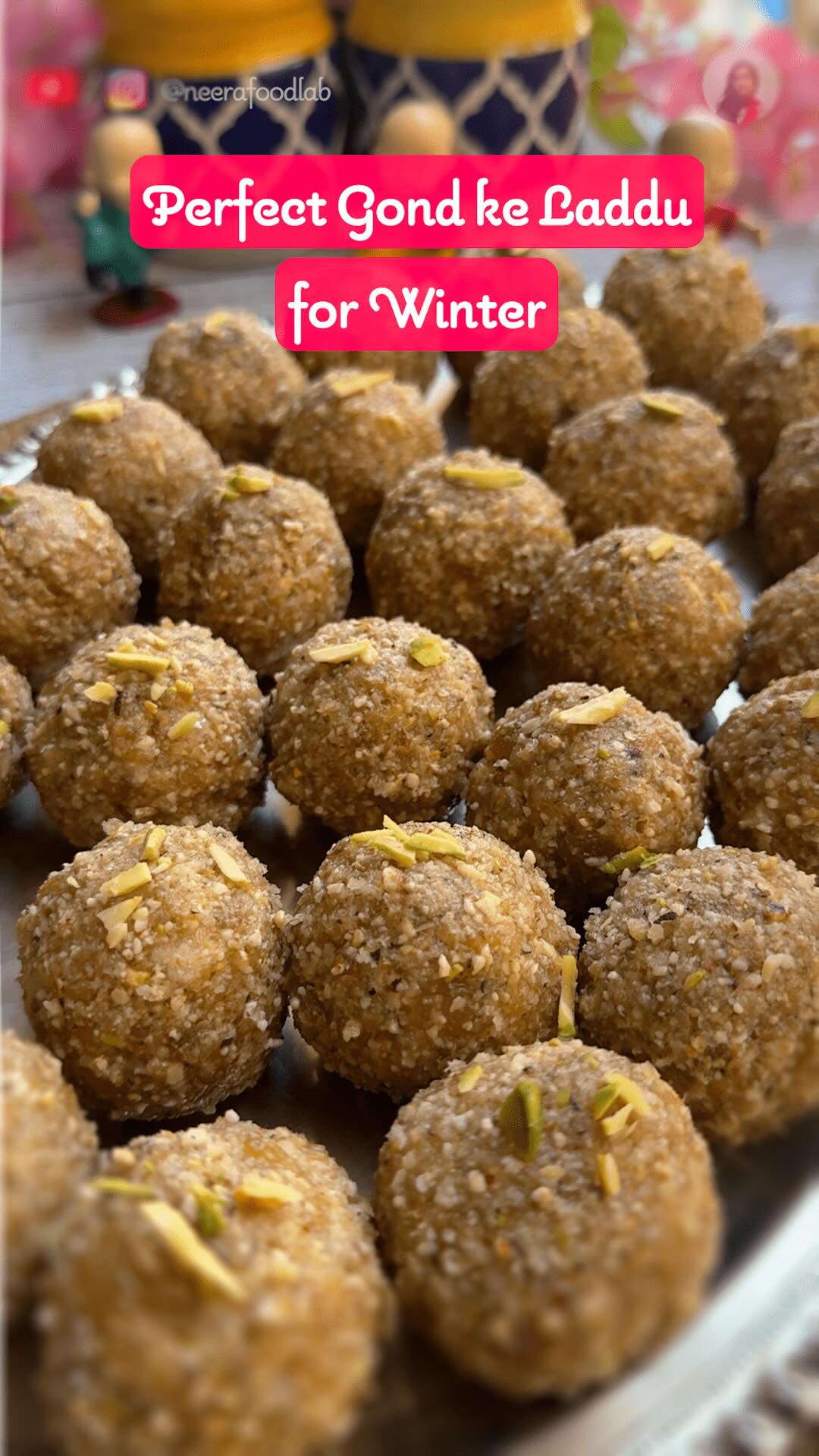 Healthy Gond Dry Fruit Laddu: The Ultimate Winter Immunity Booster