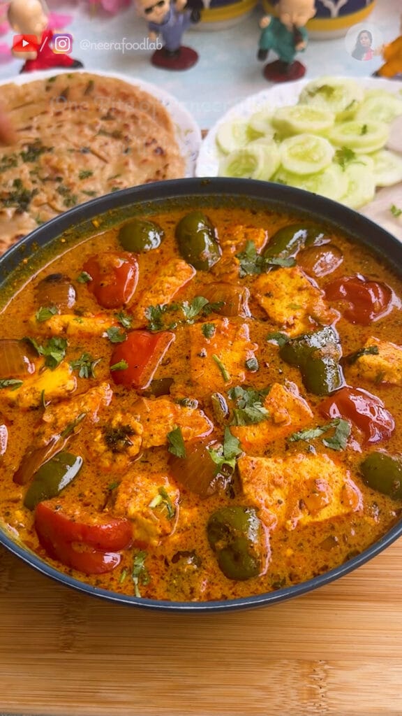 Restaurant Style Paneer Tikka Masala at Home (No Oven)